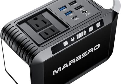 MARBERO-Portable-Power-Bank-with-AC-Outlet-Peak-120W-110V-Portable-Laptop-Battery-Bank-24000mAh-Charger-Power-Supply-cipads-freeads