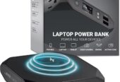 Omni 20+ Professional Premium Portable Power Bank with AC Outlet 20,000mAh/71Wh,Laptop Power Bank,Universal Charger for All Devices, Fast Charging USB-C & QC 3.0, Travel-Friendly Power Solution