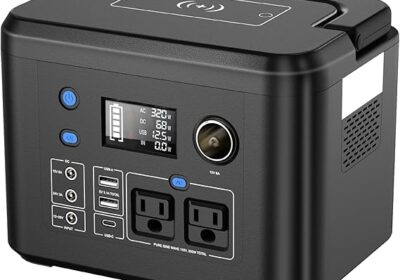 Portable-Power-Station-350W-Powkey-260Wh-70000mAh-Backup-Lithium-Battery-110V-Pure-Sine-Wave-Power-Bank-with-2-AC-Outlets-cipads-freeads