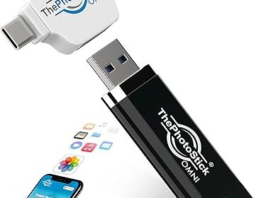 ThePhotoStick®-Omni-128GB-USB-Flash-Drive-Memory-Stick-–-Photo-Video-Backup-for-iPhone-Android-Mac-PC-–-Multiport-Connection-to-Easily-Store-Transfer-Files