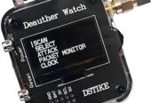 WiFi Network Testing Development Watch – ESP8266 Programmable Dev Board with OLED Display, Portable Security Toolkit for DIY, Learning & Research (Deauther Watch Y)