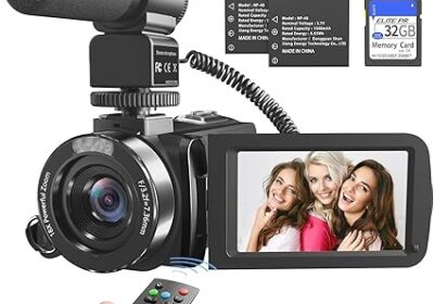 Video-Camera-6K-Camcorder-Vloging-Camera-for-YouTube-18X-Digital-Zoom-3.0-Touch-Screen-WiFi-Camera-with-Microphone-2.4G-Remote-Control-2-Batteries-32G-cipads-freeads-in-the-news