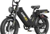 ANIIOKI Electric Bike for Adults with 60/70ah Battery, 30+ Mph Speed | 1200/2800W Peak | 200 Miles Range | Fat Tire eBike | Commuting Bike