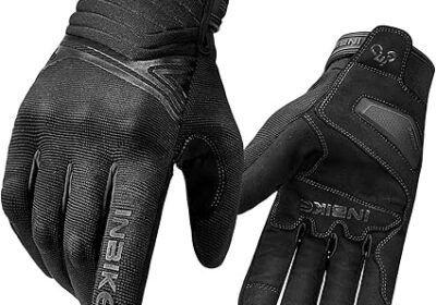 INBIKE-Waterproof-Winter-Motorcycle-Gloves-Thermal-Fleece-Touchscreen-with-TPR-Palm-Pad-Cushioning-Hard-Knuckle-Black-Large-cipads-freeads