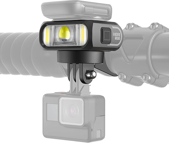 Magicshine Hori 900 Compatible with Garmin/Wahoo Bike Computer Dual Mounted Bike Light 900 Lumens Super Bright Independent DRL Fast USB-C Charging IPX6 Waterproof Rating Bicycle Headlight