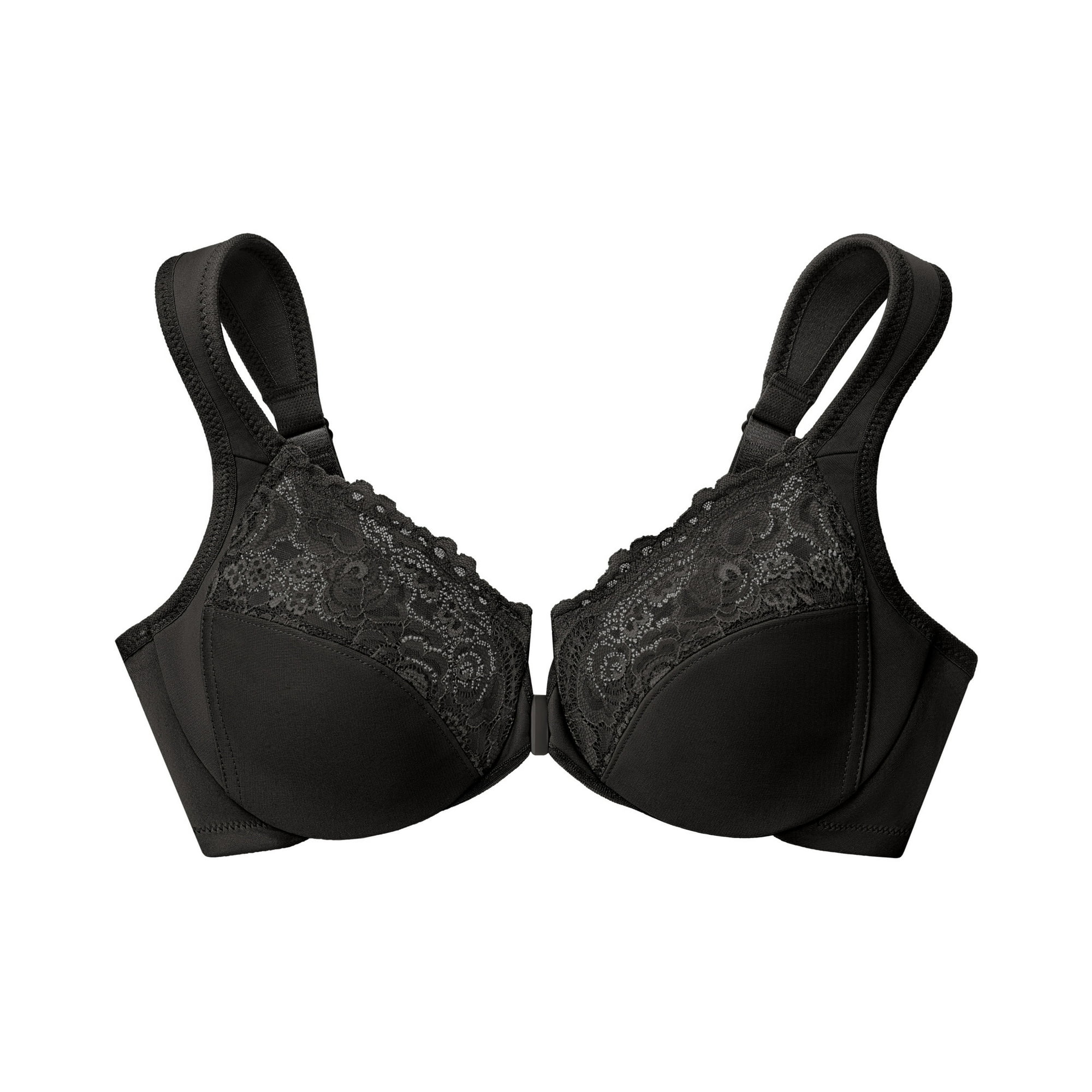 Glamorise WonderWire Front-Closure Underwire Bra 1245 (Women’s & Women’s Plus)