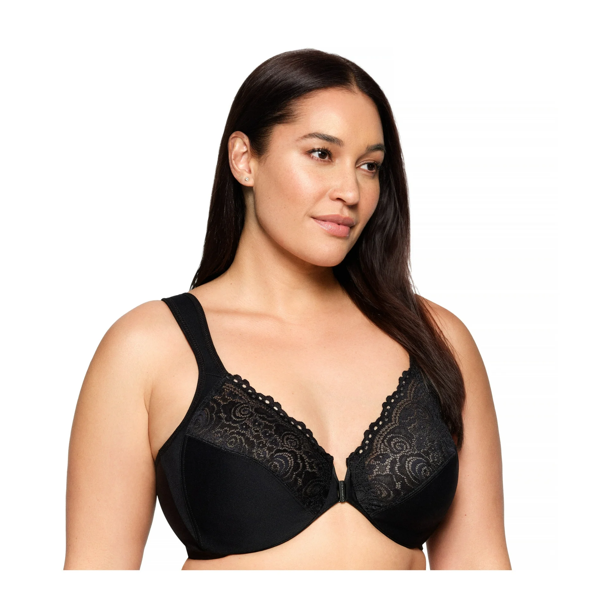 Glamorise WonderWire Front-Closure Underwire Bra 1245 (Women’s & Women’s Plus)