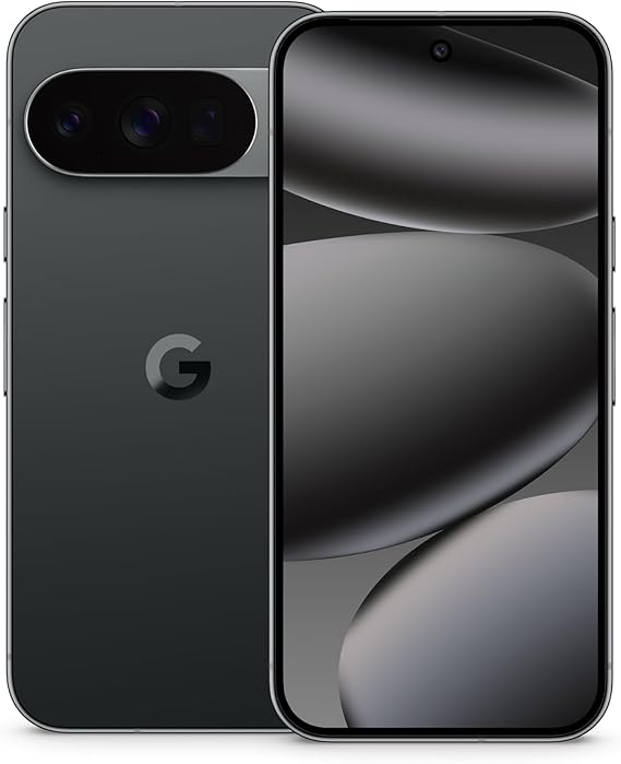 Google Pixel 10 Pro – Unlocked Android Smartphone – Gemini AI Assistant, Triple Rear Camera System, Fast-Charging 24+ Hour Battery, and 6.3″ Super Actua Display – Obsidian – 1 TB (2025 Model)