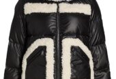 Mercer Collective Faux-Shearling-Trim Down Puffer Coat