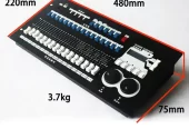 Professional DMx512 Master Controller 16 Faders DJ StageLight Console with Case
