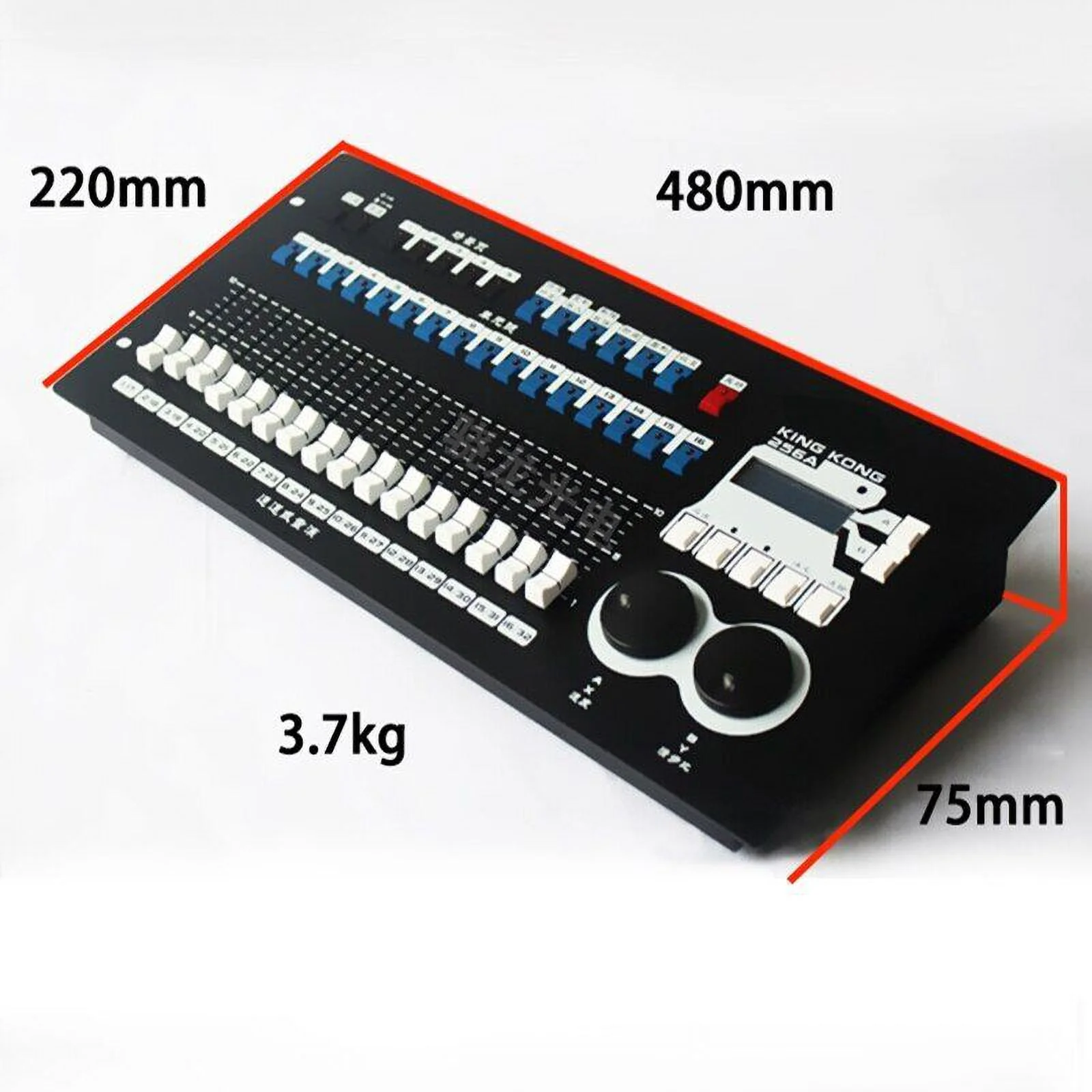 Professional DMx512 Master Controller 16 Faders DJ StageLight Console with Case
