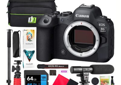 Canon-EOS-R6-Mark-II-Full-Frame-Mirrorless-Interchangeable-Lens-Camera-Body-5666C002-Bundle-with-Deco-Gear-Photography-Bag-Microphone-cipads-freeads-in-the-stores