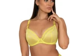 Curvy Kate Womens Lifestyle Sheer Plunge Bra Style-CK5711, Beautiful sheer deep plunge full coverage bra