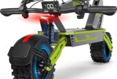 Electric Scooter, 1500W Peak Power Adults Electric Scooter, 34mph, 52V/20ah Battery Scooter with 43 Mile Long Range, 11” Anti-Slip Off-Road Electric Scooter