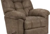 La-Z-Boy Gibson Rocking Recliner, Ash Plush Grand-Scale Comfort