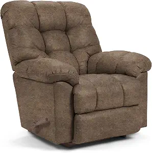 La-Z-Boy Gibson Rocking Recliner, Ash Plush Grand-Scale Comfort