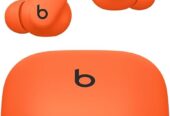Beats Powerbeats Fit – Wireless Noise Cancelling Workout Earbuds with Secure-Fit Wingtips, Up to 30-Hour Battery Life, Sweat & Water Resistant, Apple & Android Compatible – Spark Orange