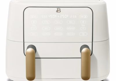 Beautiful-9-Qt-TriZone-Dual-Basket-Air-Fryer-EverGood-Ceramic-Nonstick-Coating-White-Icing-by-Drew-Barrymore-cipads-freeads-in-the-news